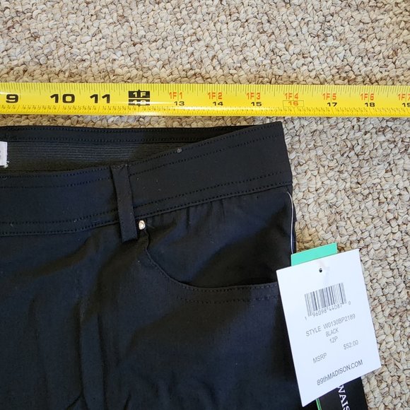 NWT 89th + Madison Comfort Waist Stretch Millennium Pants Size 12P - Picture 6 of 8